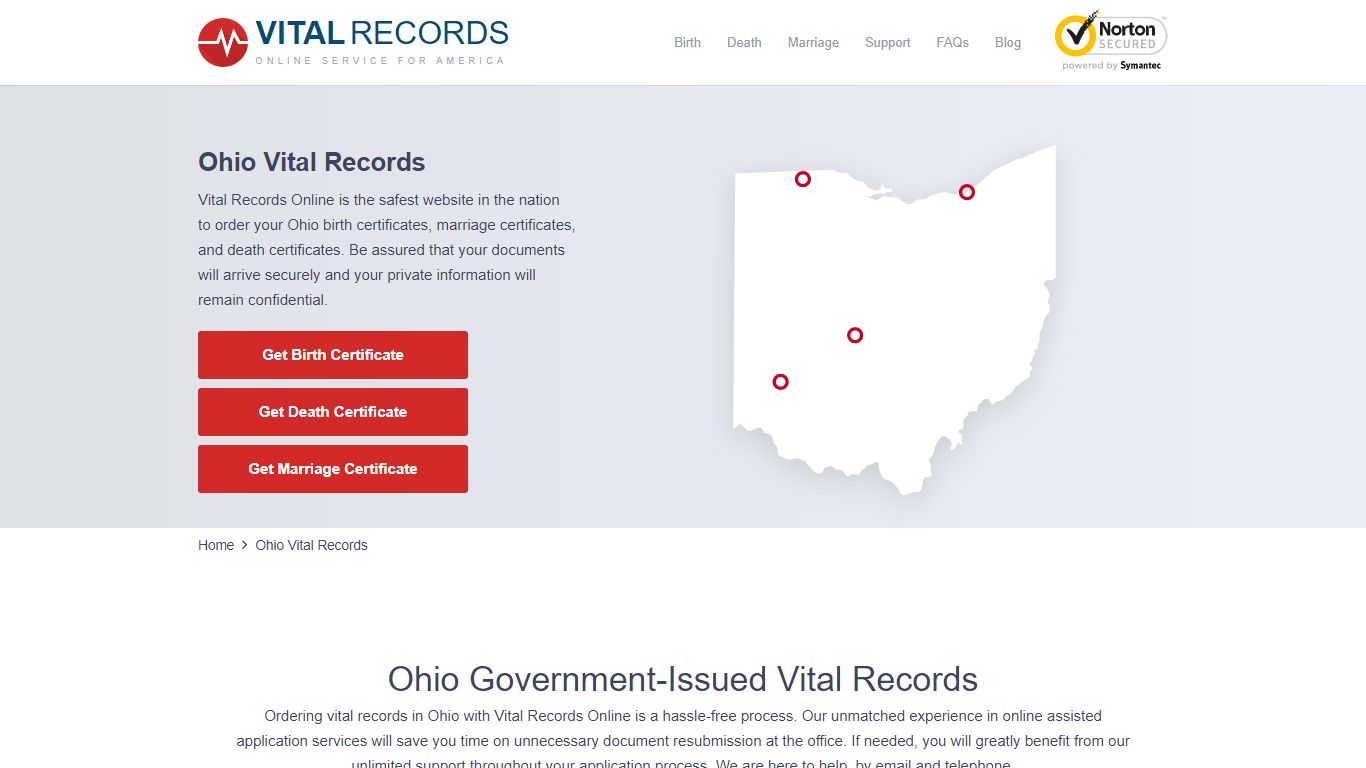 Ohio Vital Records - Vital Records Online